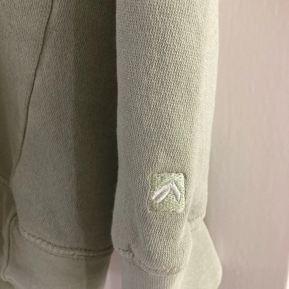 Outfitter Trading Co. Sweatshirt Women’s Large Park City Green Hi-low - Picture 3 of 5